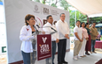 Inicia Rosa María entrega de históricas becas universitarias en la ciudad de Veracruz