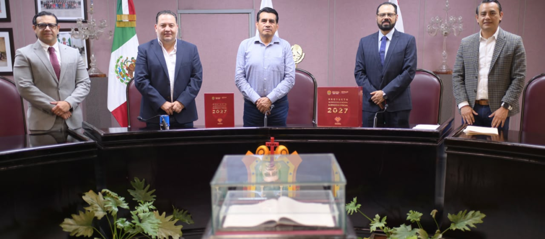 Recibe Congreso de Veracruz el Presupuesto de Egresos 2027