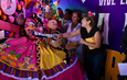 Llena de color y tradición el Zócalo de Veracruz Concurso Municipal de Catrinas y Catrines