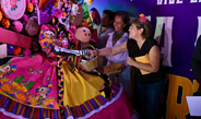 Llena de color y tradición el Zócalo de Veracruz Concurso Municipal de Catrinas y Catrines