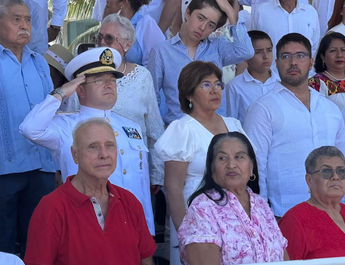 Destaca Rosa María vínculo histórico de Veracruz con la Armada de México durante su 205 aniversario